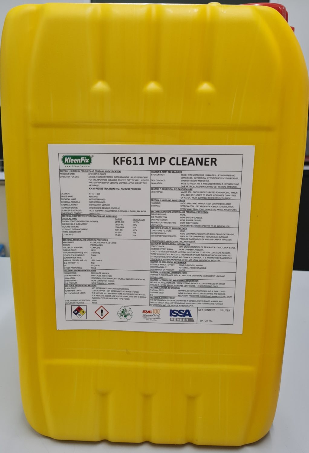 KF611 MP CLEANER KleenFix